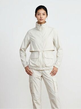 Stunning The North Face white Jacket Spring Jacket | Light Weight